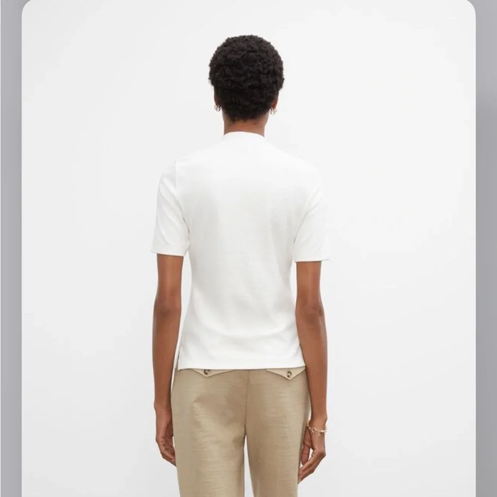 Club Monaco Mock Neck Tee - Picture 2 of 11